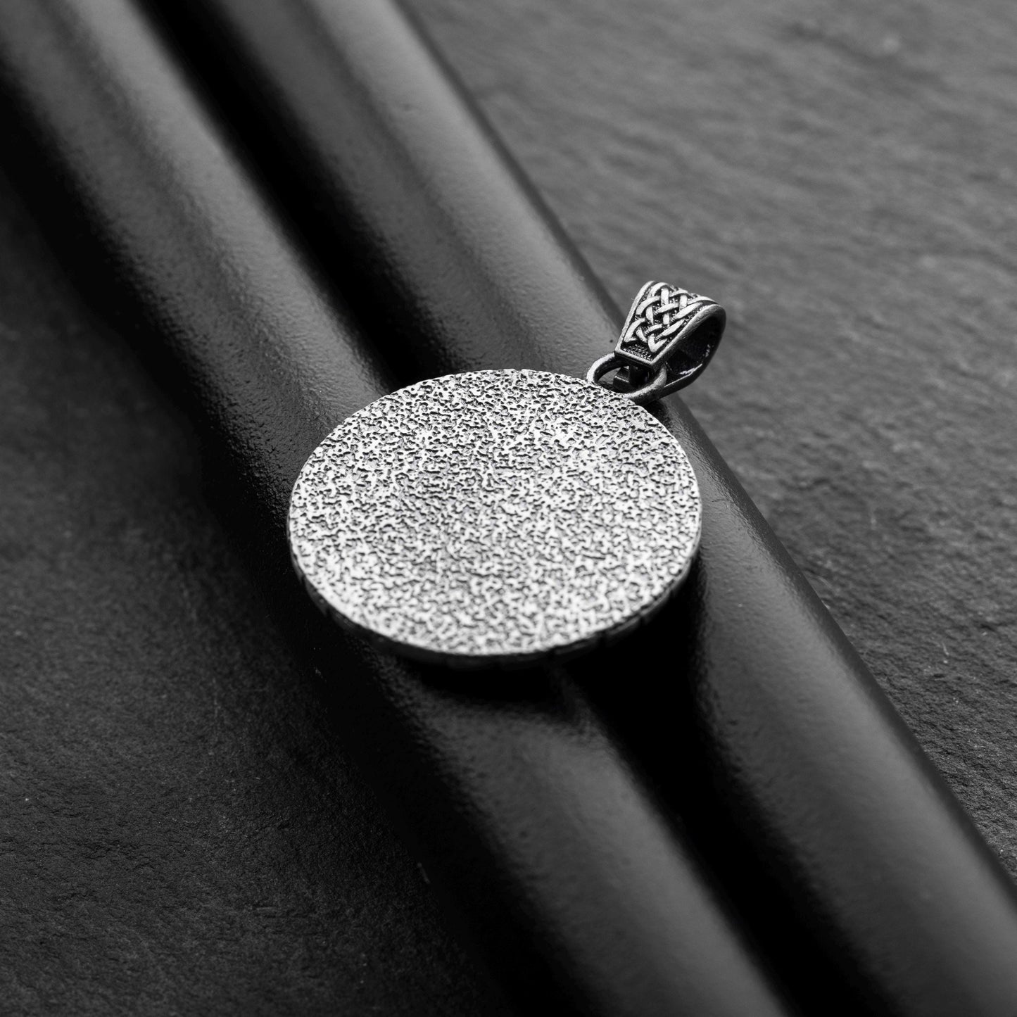 Sterling Silver Medusa Pendant