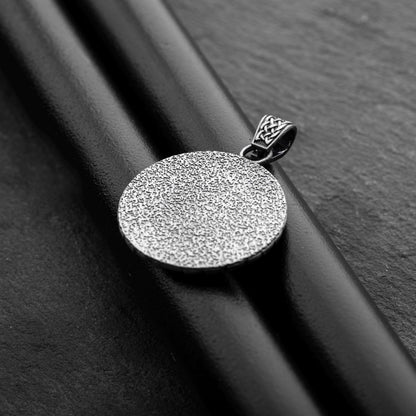 Sterling Silver Medusa Pendant