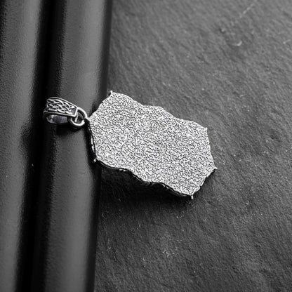 925 Sterling Silver Jesus Christ Pendant: Christian Religious Accessory