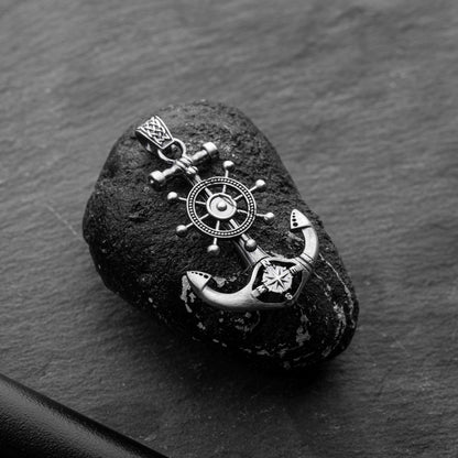 925 Sterling Silver Anchor Pendant