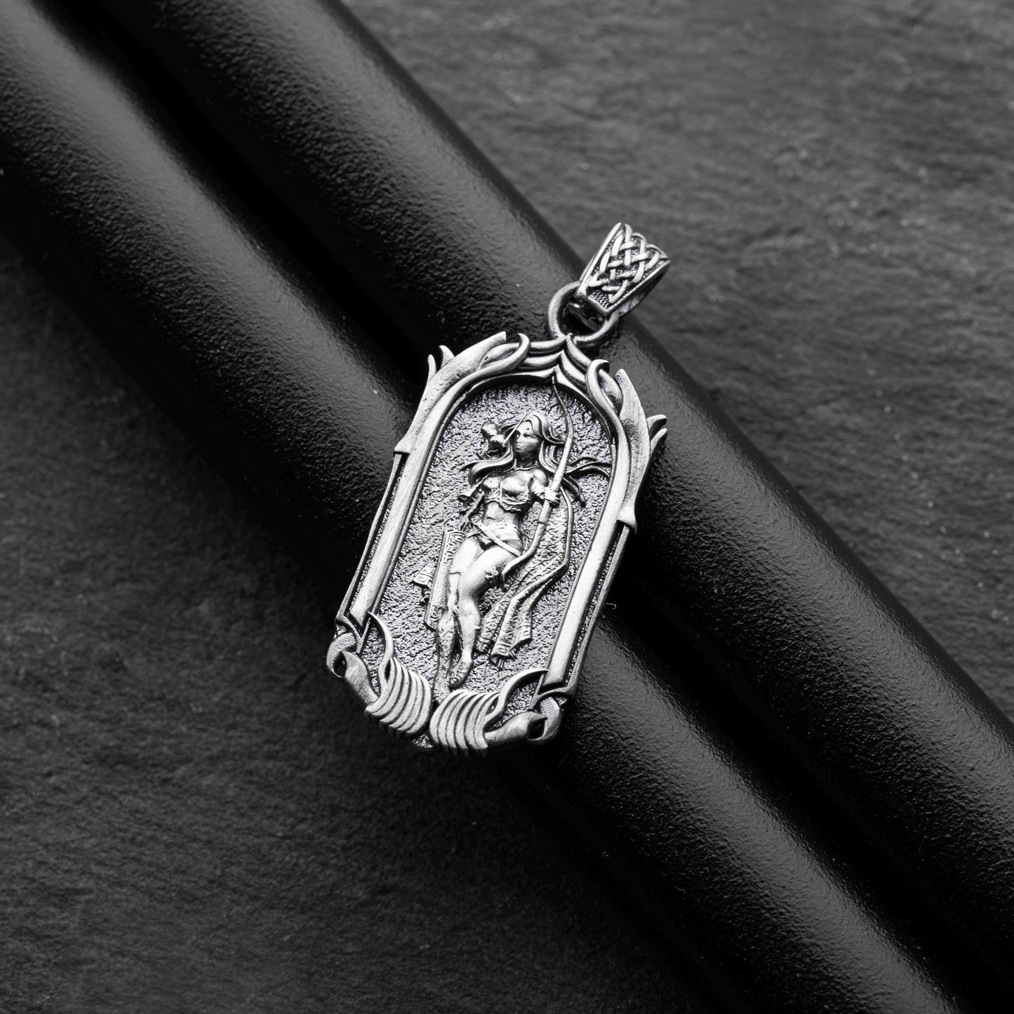 Sterling Silver Archer Pendant