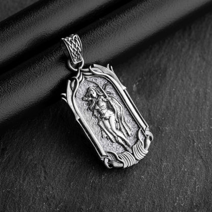 Sterling Silver Archer Pendant