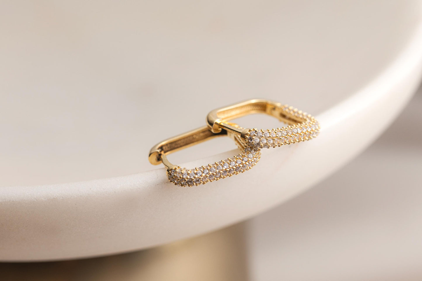 14k Solid Gold Square Diamond Earring, Geometric Earring, Colorless Moissanite Earrings, Silver Minimalist Earrings, Bridesmaid Earring Gift
