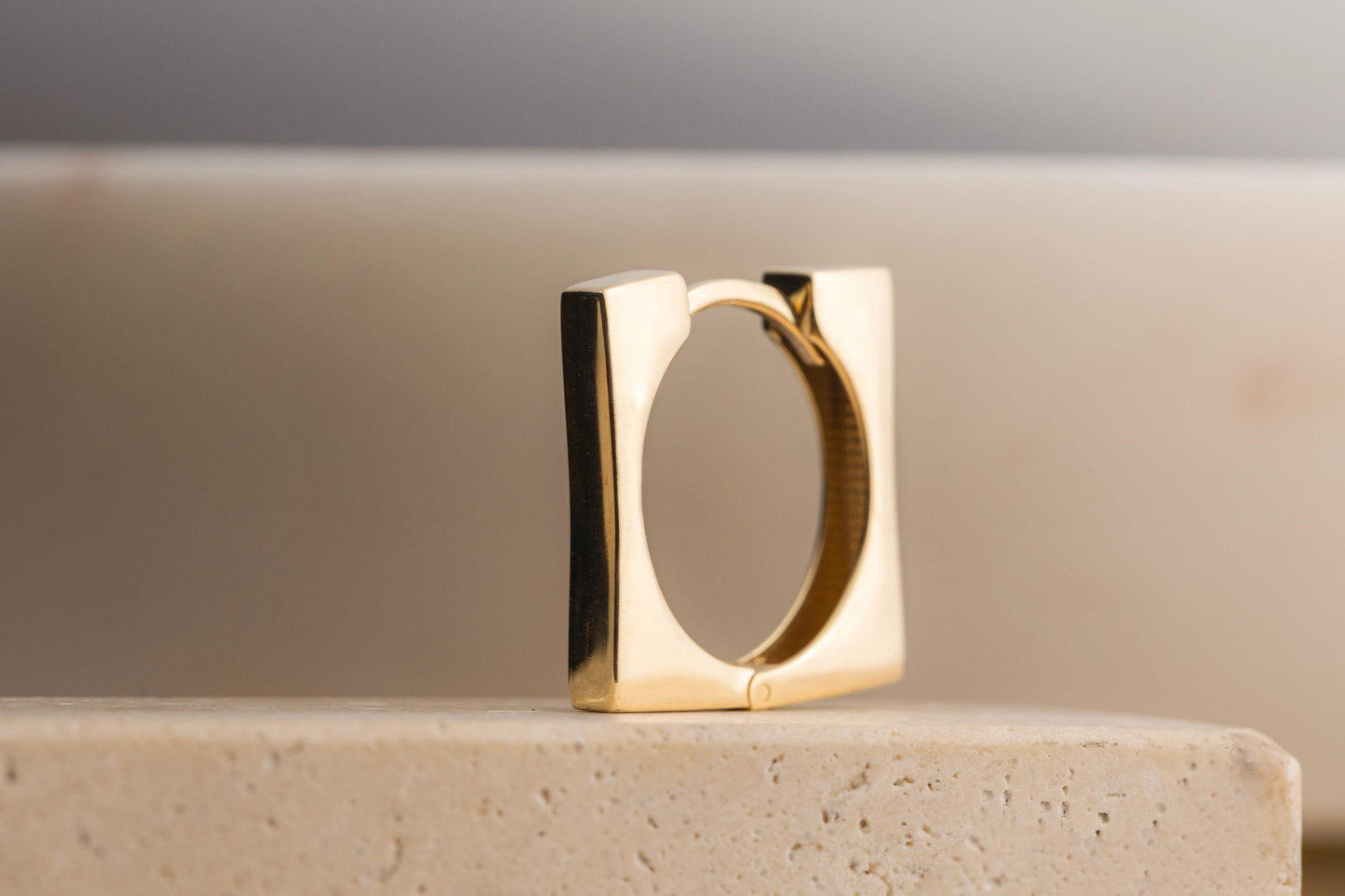 14k Solid Gold Square Earring, Geometric Earring, Colorless Moissanite Earrings, Silver Minimalist Earrings, Bridesmaid Earring Gift, Square