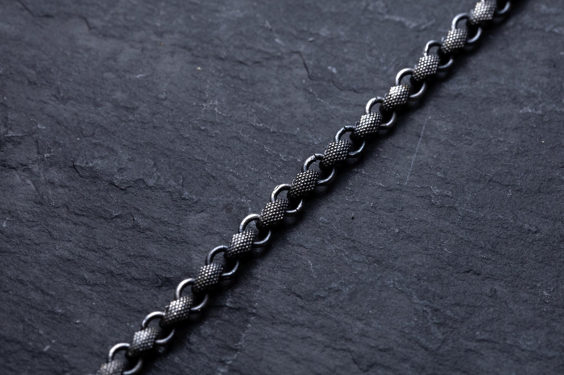 Sterling Silver Chain Bracelet, Link Bracelet, Silver Plated Handmade Bracelet, Vintage Silver Bracelet, Men Bracelet, Birthday Gift for Him