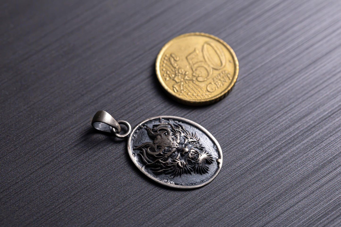 Hannya Oni Mask Pendant