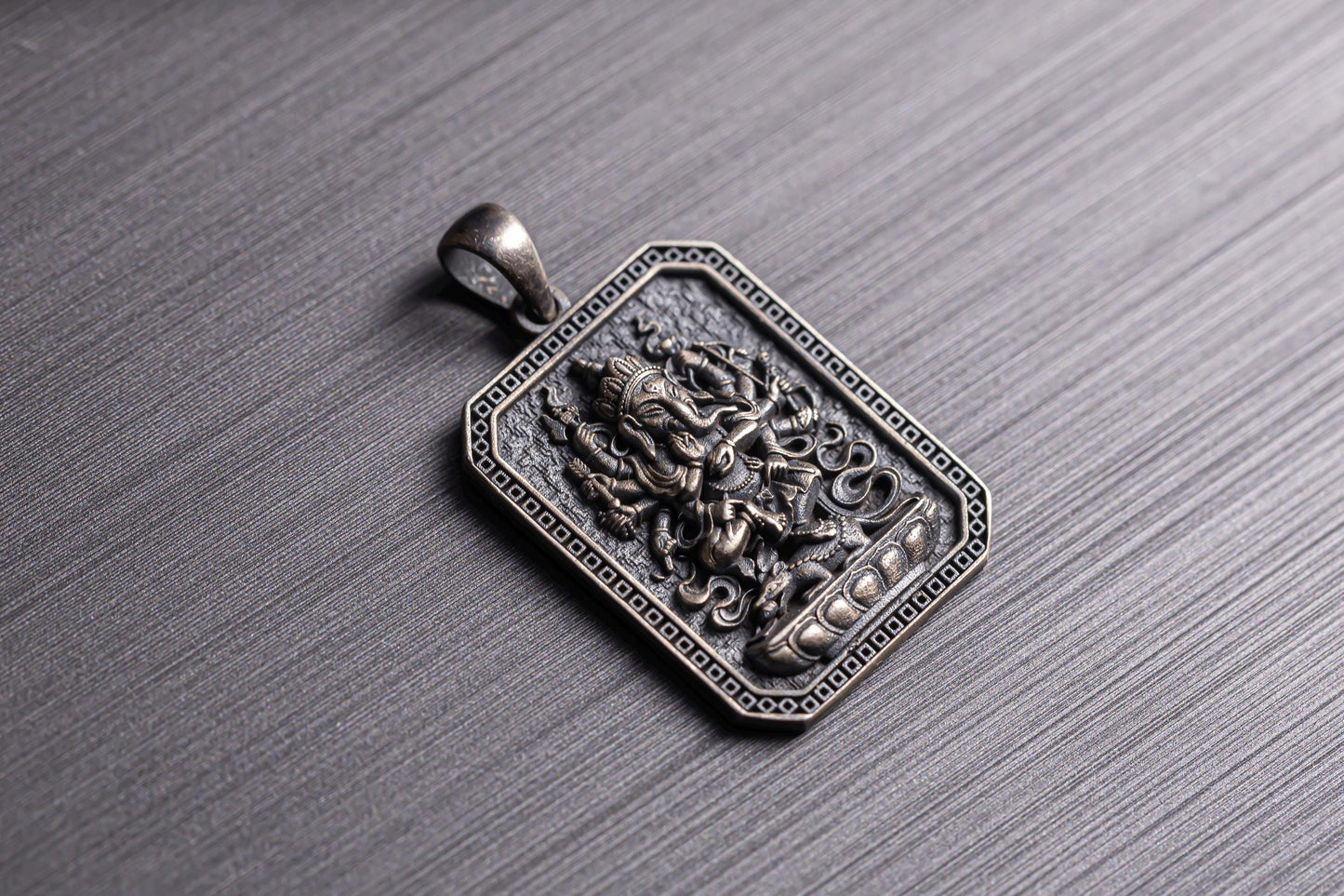 925 Silver Ganesha Pendant