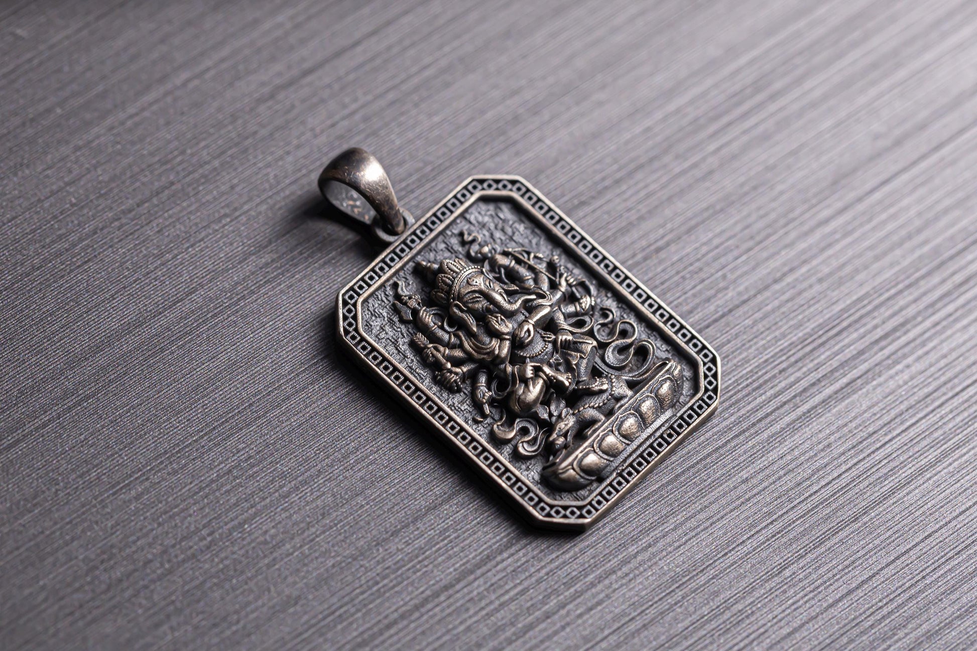 925 Silver Ganesha Pendant