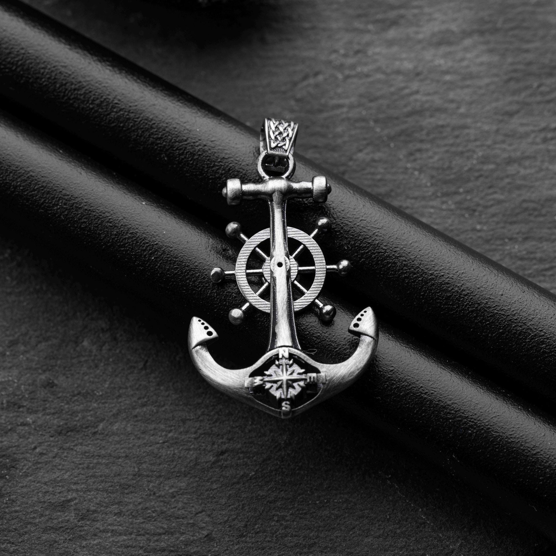 925 Sterling Silver Anchor Pendant