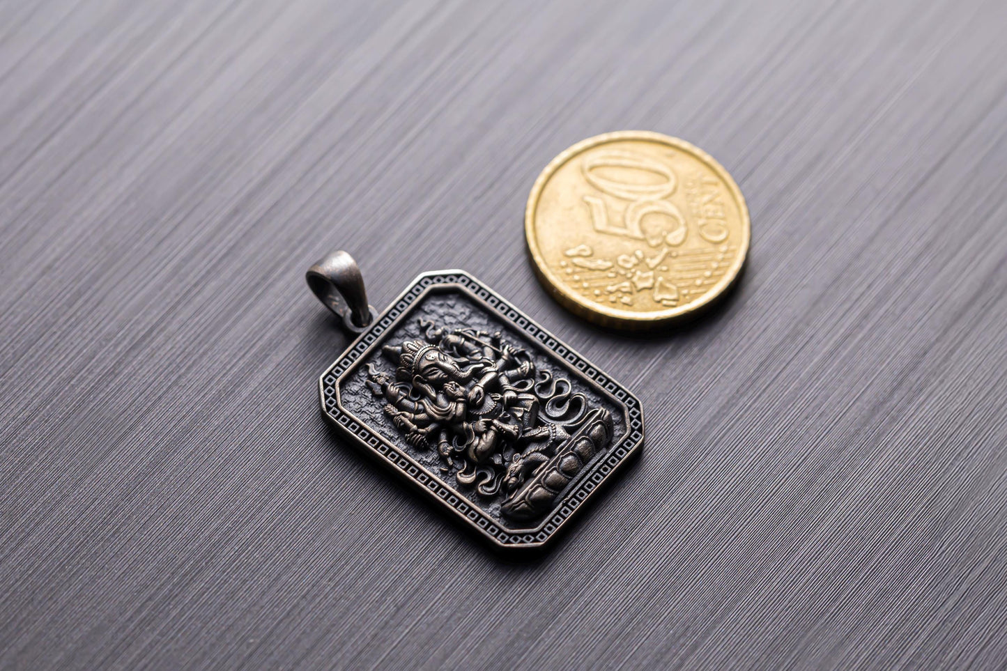 925 Silver Ganesha Pendant