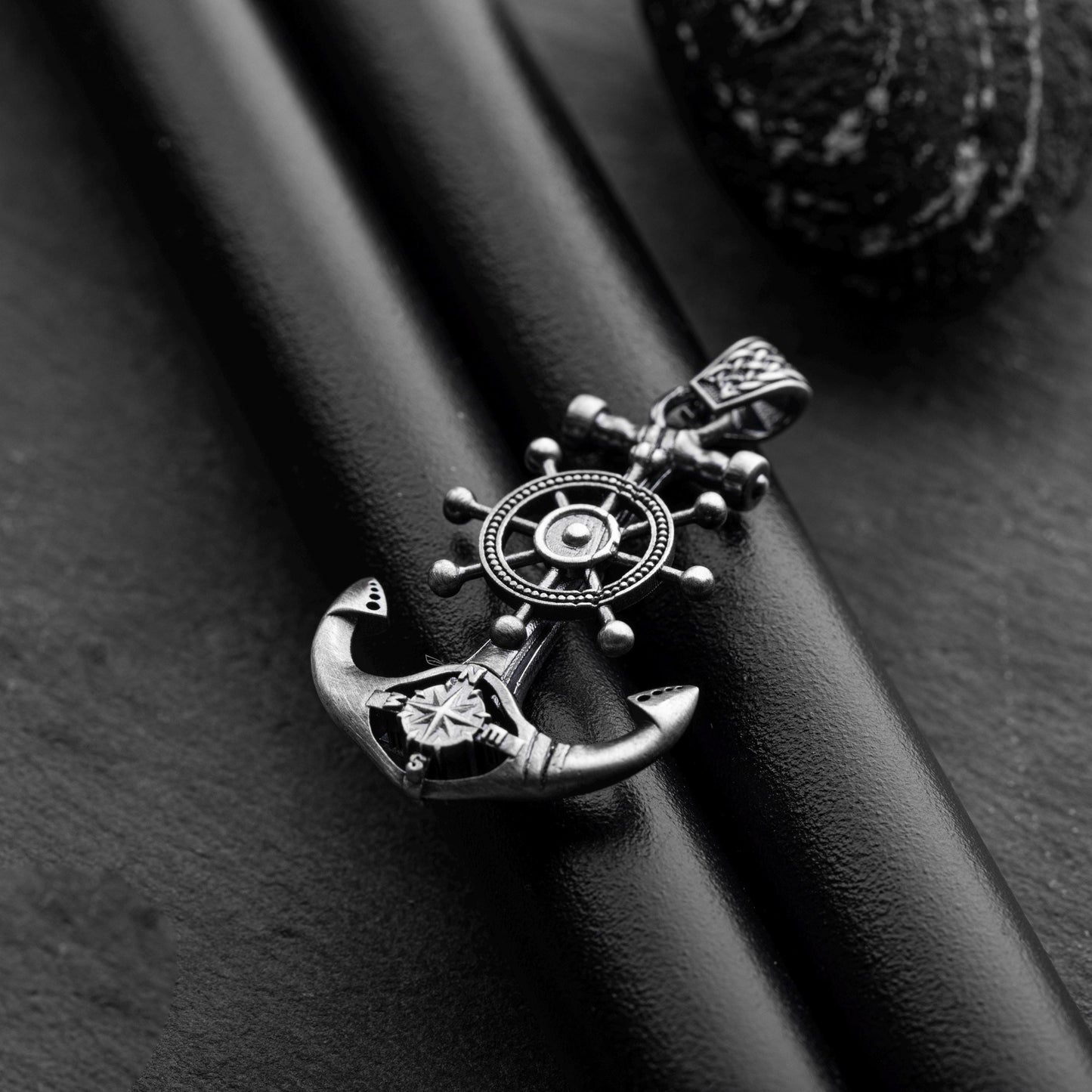 925 Sterling Silver Anchor Pendant