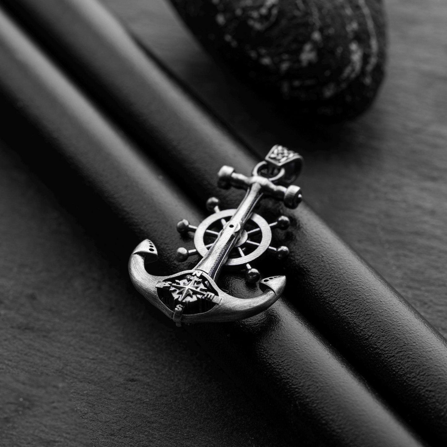925 Sterling Silver Anchor Pendant